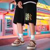 Pantalones Cortos Transfronterizos para Hombre Verano Deportes Transpirables Pantalones Cortos Holgados Casuales Pantalones de Playa Estilo Coreano Talla Grande Pantalones para Estudiantes