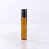 Botella de Bola Rodante 3ml 5ml 10ml Crema para Ojos Marrón Botella de Bola Rodante Bola Rodante de Vidrio Botella de Aceite Esencial Botella de Vidrio para Reenvasar Perfume