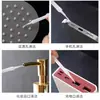 Herramienta de Limpieza para Cabezal de Ducha: Mini Cepillo de Limpieza Multifuncional para Cabezal de Ducha para Desobstruir y Limpiar Pequeños Huecos y Agujeros