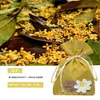 Fragancia para Armario para Uso Doméstico, Dormitorio, Coche, Bolsita con Empaque de Flores Pequeñas, Adorno de Aromaterapia, Fábrica de Bolsitas, Tabletas de Fragancia Tradicional