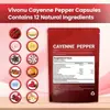 Suplemento de Cápsulas Blandas de Pimienta de Cayena Suplemento de Chile para el Cuerpo para Impulsar la Energía