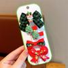 Nuevos Accesorios para el Cabello de Navidad para Niños 2025 Papá Noel Árbol de Navidad Alce Pasador para el Cabello Pasador Lateral Festivo Juego de Cinco Piezas