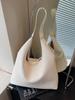 Bolso de Mano Retro Tejido de Moda para Mujer, Bolso de Hombro Estilo Coreano para el Trabajo y los Viajes, Nuevo Modelo 2026, Bolso de Hombro de Gran Capacidad para Mujer