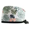 AliExpress Gorro Quirúrgico de Algodón Estampado Ajustable para Mujeres con Cabello Largo Bolsa para el Cabello Dentista Clínica Dental Gorro Opaco Hombres