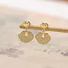 Brincos de Prata Yilu Água Natural Vermelha Prata de Lei S925 Jade Hetian Jade Água Clara Padrão de Dente Ruyi Xiangyun Estilo Chinês Novo