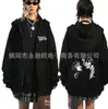 Novos Moletons Casuais Soltos Masculinos e Femininos Comércio Exterior Aliexpress Hip-Hop Com Zíper Jaqueta Moletom Amazon Tendência