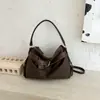 Bolso de Lona Casual Retro de Gran Capacidad para Mujer 2026 Nuevo Bolso Cruzado para el Trabajo Sensación Relajada Bolso de Hombro Único