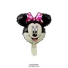 Globo de película de aluminio con forma de caricatura cumpleaños infantil fiesta de bebé diseño ratón Mickey autorizado