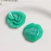 Corea del Sur Color Joker Flor Brillante Plegada Parche de Resina Accesorios Diadema DIY Pasador Cordón para el Cabello Material Mayoreo
