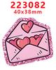 2024 novo remendo de resina acrílica fundo brilhante GT-F-143750