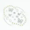 Nuevos Zapatos Croc Hebilla de Zapato Diamante Mariposa Accesorios Estilo Coreano Joyería DIY Accesorios para Zapatos Pantuflas de Verano Hebilla de Zapato