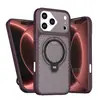 Adequado para iPhone 18 Pro Max, capa de celular com suporte rotativo de toque suave e acabamento brilhante, capa de celular Apple 17 fosca com resfriamento e anti-queda