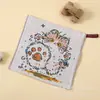 Toalla Cuadrada de Algodón Puro para Guardería, Absorbente, Gasa sin Pelusa Toalla Cuadrada Pequeña, Toalla para Babas Clase A, Toalla Pequeña para Niños