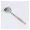 Conjunto de Seis Peças de Utensílios de Cozinha em Aço Inoxidável: Espátula de Cozinha, Escumadeira para Panela Quente, Colher de Arroz, Colher de Sopa, Espátula de Fritar