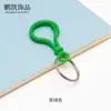 Fivela de lagosta acrílica fivela de bolha plástica colorida chaveiro para pendurar pingente de bagagem feito à mão DIY acessórios de joalheria