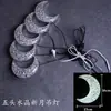 Accesorios Románticos para Bodas Estrellas Luminosas Luna Creciente Camino Hotel Escenario de Boda Fondo Camino de la Luna Luces Decoración