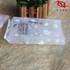 Bolsa de organza para té de flores y frutas con borde dentado tridimensional, costura central mate esmerilada, bolsa de embalaje interior