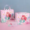 Caja de Regalo de Cumpleaños de Princesa Sirena Linda para Niños Caja Vacía Caja de Regalo Caja de Regalo Juguete Ropa Caja de Regalo