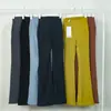 Ropa de Yoga Verano para Mujer Pantalones de Campana Cintura Alta Elásticos Ajustados Abdomen Ajustados al Cuerpo Deportivos Ocio Pantalones de Campana de Yoga