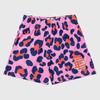 Shorts de Basquete Americanos da Moda Comprimento do Joelho Secagem Rápida Shorts Esportivos Masculino Verão Largos Casuais Estampa de Leopardo Calças de Quarto