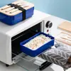 Marmitas de Bambu e Madeira Estilo Japonês e Coreano para Estudantes e Trabalhadores de Escritório, Marmitas com Compartimentos, Marmitas Transfronteiriças para Micro-ondas, Personalizáveis
