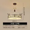 Nuevo candelabro todo de cobre estilo chino, luz estética de sala de estar estilo Dinastía Song, candelabro de esmalte de alta gama estilo chino para vestíbulos de villas y comedores