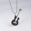 Collar con Púa de Guitarra Punk Rock para Hombre Diseño de Nicho Moderno Colgante Personalizado Disco Hip-Hop para Pareja Accesorios