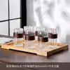 Vaso de Vidrio con Veta Vertical Resistente al Calor para Sala de Estar Doméstica, Taza para Beber Té, Taza de Café, Taza de Alto Valor de Color 6