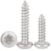 Tornillos Ranura Flor de Ciruelo Acero Inoxidable 304 Grado de Ingeniería Precisión Antikorrosión y Antióxido Ferretería Tornillos Fabricante Suministro a Granel