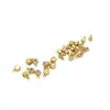 Pacote de ouro 14K cobre de alta cor contas redondas de silicone com contas penduradas materiais para joias DIY feitas à mão multicolor opcional