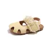 Sapatos de Princesa Novos para Meninas Verão 2026 Estilo Coreano Sandálias Fechadas na Ponta Tendência Sola Macia Antiderrapante Versáteis da Moda