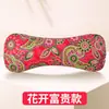 Fabricante de almohadas de hueso de artemisa al por mayor y personaliza almohadas de soporte para el cuello 100% algodón, procesamiento OEM de almohadas de salud herbal según dibujos y muestras