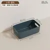 Cesta de Almacenamiento de Escritorio Cesta de Almacenamiento Doméstica para Desorden Caja de Almacenamiento para Clasificación de Alimentos de Cocina Caja de Almacenamiento de Plástico Dormitorio
