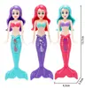 Brinquedos de Verão Transfronteiriços Mergulho Sereia Piscina Infantil Treinamento Brincadeira na Água Sereia de Cabelo Curto Brinquedo de Mergulho