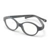 2026 Montura Redonda Pequeña de Marco Completo para Bebé Gafas Integradas de Goma Suave Moda y Cómodas Gafas Pequeñas para Rostro Infantil Sin Graduación P311
