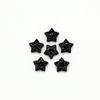 Biscoitos de Liga Colorida Estrela de Cinco Pontas Contas com Furo Reto Contas Espaçadoras de Estrela Acessórios para Joias DIY Material para Corrente de Pendurar em Bolsa de Celular