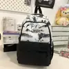 Mochila Escolar Casual Versátil de Estilo Nacional para Mujer, Mochila de Viaje Fresca y Ligera, Mochila de Gran Capacidad para Estudiantes de Secundaria y Preparatoria