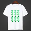 Camiseta de Manga Corta Hongzhong Fortune Texto de Mahjong Texto de Barril de Diez Mil Caracteres Ropa Casual Actividad de Hermanos Ropa Cultural