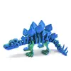 Impresos en 3D Transfronterizos Más Vendidos Esqueleto de Dinosaurio Estegosaurio Articulaciones Deformables Adornos Regalos Hechos a Mano Artesanías Juguetes de Moda Celebridades de Internet