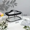 Etiquetas Laser Camada Dupla Transparente Bolsa de Cosméticos Portátil Grande Capacidade Separação Seco e Úmido Viagem Impermeável Bolsa de Armazenamento para Artigos de Higiene