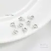 Ouro 18K ouro real 14K fecho de mola fecho lagosta colar pulseira acessórios de joias diy material feito à mão fecho atacado