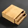 Caja de Té Pu'er de Bambú Multicapa de Tres Capas Set de Té Kung Fu Tarro de Té Bandeja de Té Caja de Apreciación de Pasteles de Té Bandeja de Té Accesorios para Ceremonia de Té