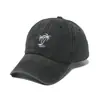 Sombrero de Copa Suave Estilo Coreano para Mujeres Verano Exterior Gorra de Béisbol Lavada Sombrero de Sol de Mezclilla Viejo Sombrero de Copa con Visera de Palmera para Hombres