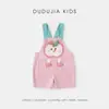 Pantalones de overol para bebé de Dudu, pantalones de verano para niños, conjuntos para niños, ropa infantil para niñas, ropa elegante de otoño para niñas