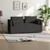 Sofá de Couro Lavável com Arranhador de Gato Estilo Nórdico de Luxo Leve, Modelo Popular para Lojas de Roupas, Sofá de Três ou Quatro Lugares para Apartamentos Pequenos e Apartamentos de Aluguel