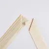 Bastidor de madera para óleo producto de madera estructura de mortaja y espiga suministros de pintura madera de abeto grado SF importada bastidor decorativo biselado para pintura