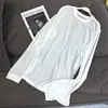 [en stock] Camiseta de Respaldo para Mascarilla VC 70% Lanjing Tencel Tricolor Micro-penetración Ropa para la Piel Nueva