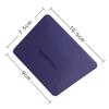 Ferramenta de Rebarbação de Borda de Plugue Ferramenta de Acabamento de Borda de Filme de Costura Raspador de Filme que Muda de Cor Ferramenta de Acabamento de Borda em Forma de Machado Raspador Multilateral Trapezoidal Raspagem de Vestuário