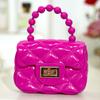 2024 Nuevo Parche Hecho a Mano DIY Mini Bolsa Pequeña Cadena Bolso Cruzado Monedero para Mujer y Niños Bolsa de Gelatina
