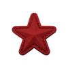 Mini estrela de cinco pontas Borracha macia de PVC Carimbo para roupas sapatos e chapéus acessórios Patch adesivos de tecido bordado de estrela de cinco pontas adesivos de tecido atacado